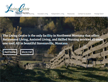 Tablet Screenshot of livingcenter.com